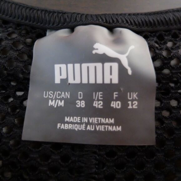 Puma Active Training Cropped Mesh Top Size Medium - Picture 6 of 12